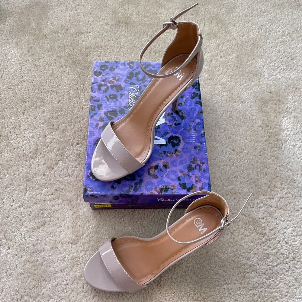 Elegant Women's Heels Nude Cream 10W